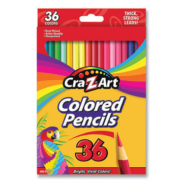 Cra-Z-Art® Colored Pencils, 36 Assorted Lead-barrel Colors, 36-box freeshipping - TVN Wholesale